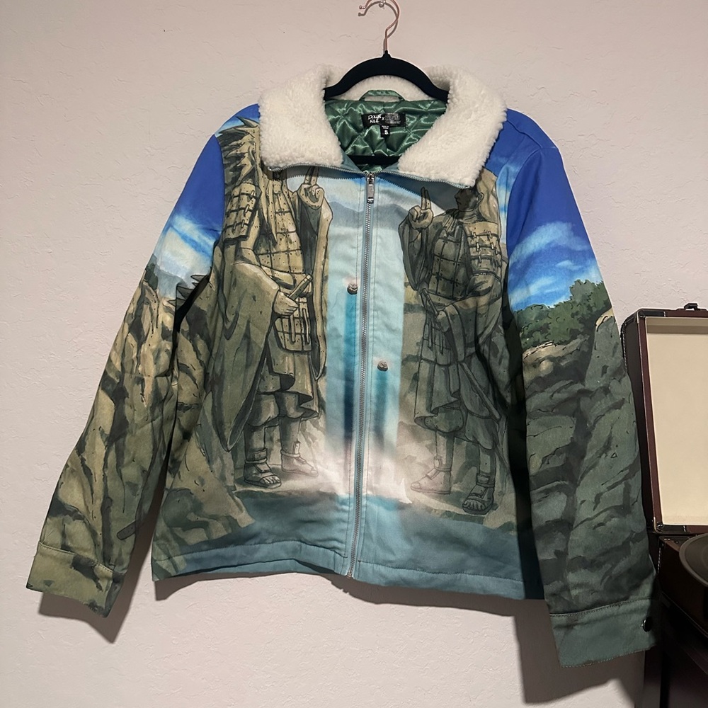 Valley of the End Naruto x Dolls Kill collab Trucker Jacket